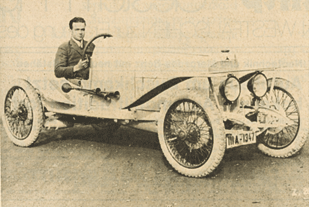 Rudolf Caracciola gewinnt 1924 Teutoburgerwald-Rennen
